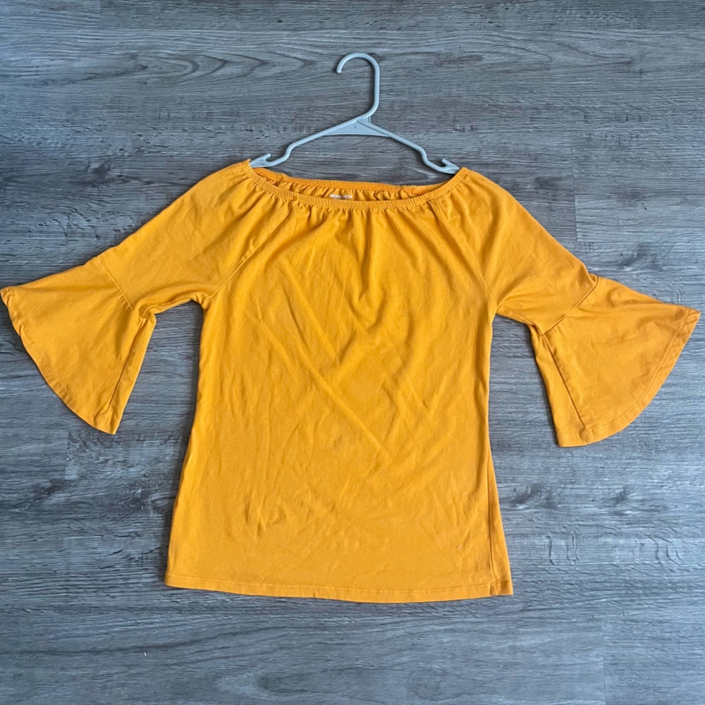 Orange shirt